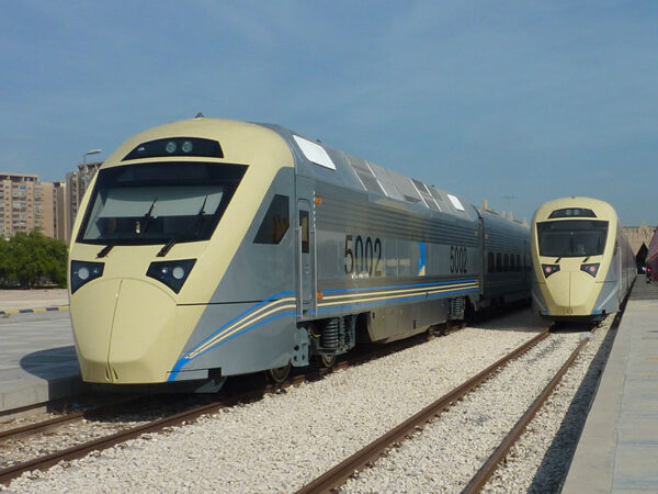 CAF SRO high speed train for Saudi Arabia