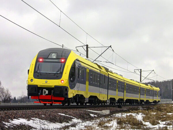 DMU Stadler Rail and Metrovagonmash DPM Russia