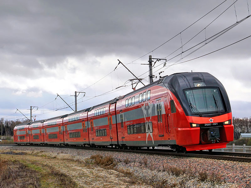 Stadler Rail KISS EMU for Aeroexpress